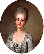 Portrait of Bathilde dOrleans, Francois-Hubert Drouais